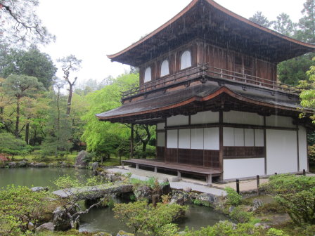 銀閣寺一景