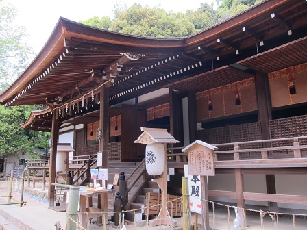 宇治上神社一景