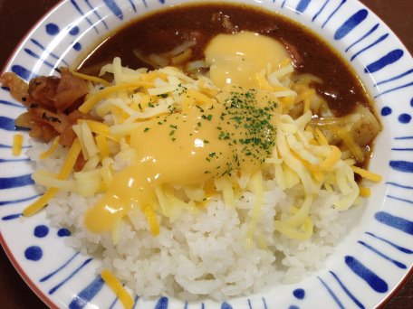 とろ〜りチーズカレー（ミニ）JPY540