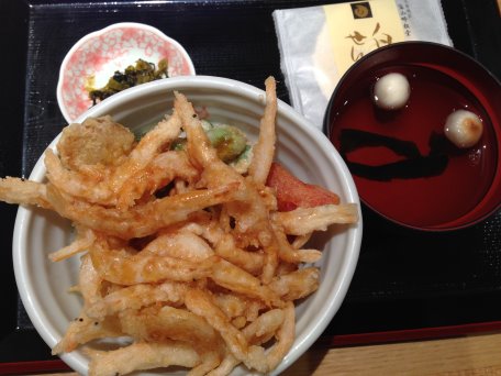 白えび天丼JPY1,260