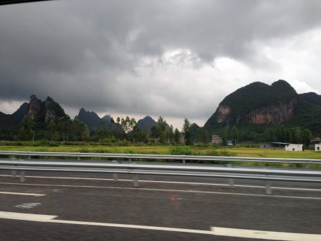 車窗外的風景