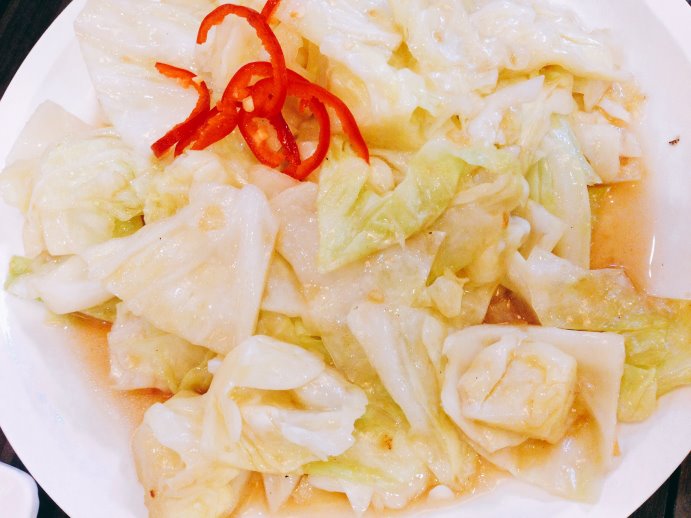 魚露炒圓白菜