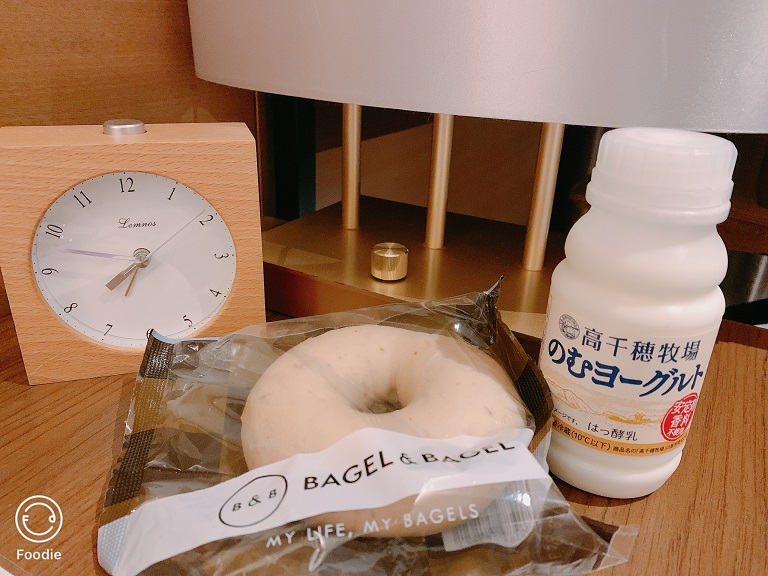 翌日早餐
