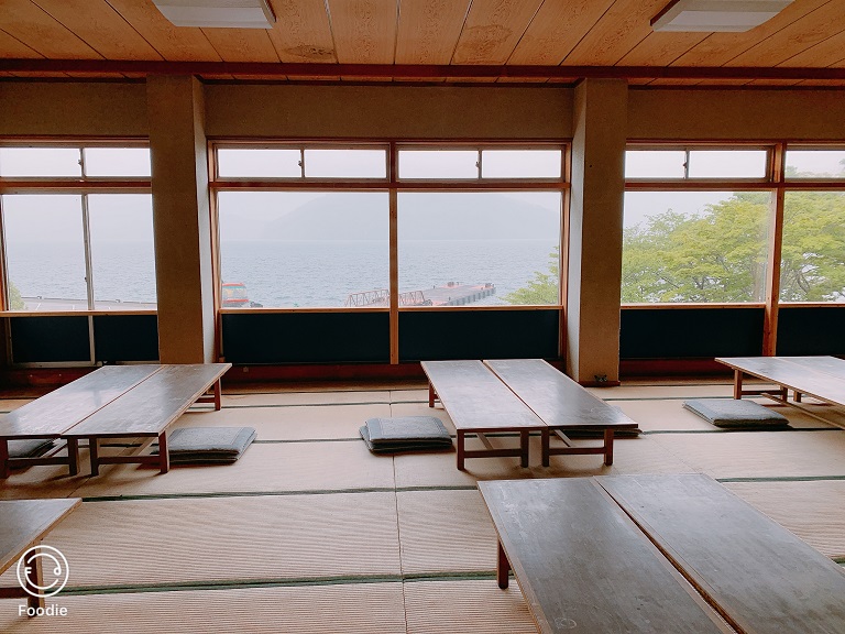 攝於十和田湖前土產店2樓
