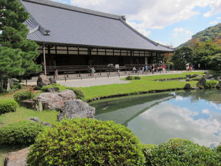 天龍寺一景