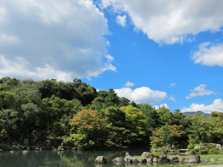 天龍寺一景